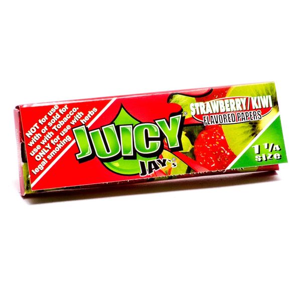 Juicy Jay's STRAWBERRY/KIWI 1 1/4" Rolling Papers