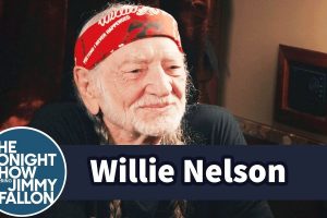 Jimmy Visits Willie Nelson's Tour Bus