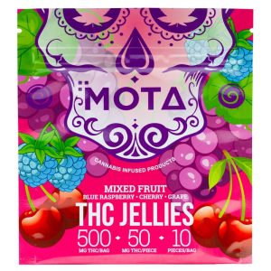 Mixed Fruit Jellies 500mg THC┃Mota