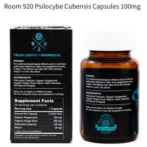 Psilocybe Cubensis Capsules 100mg┃Room 920